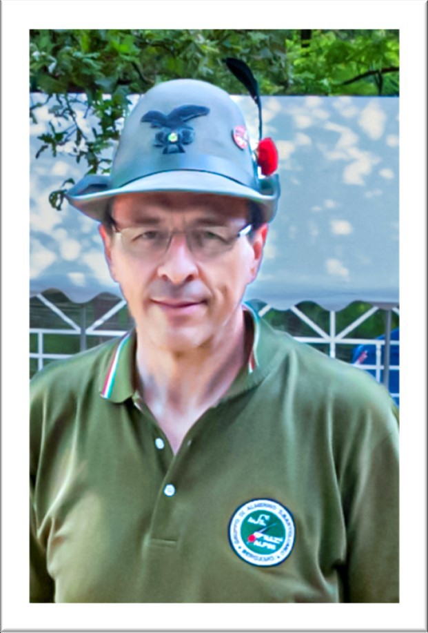 Ritratto di Diego Brumana, ideatore del campo scuola