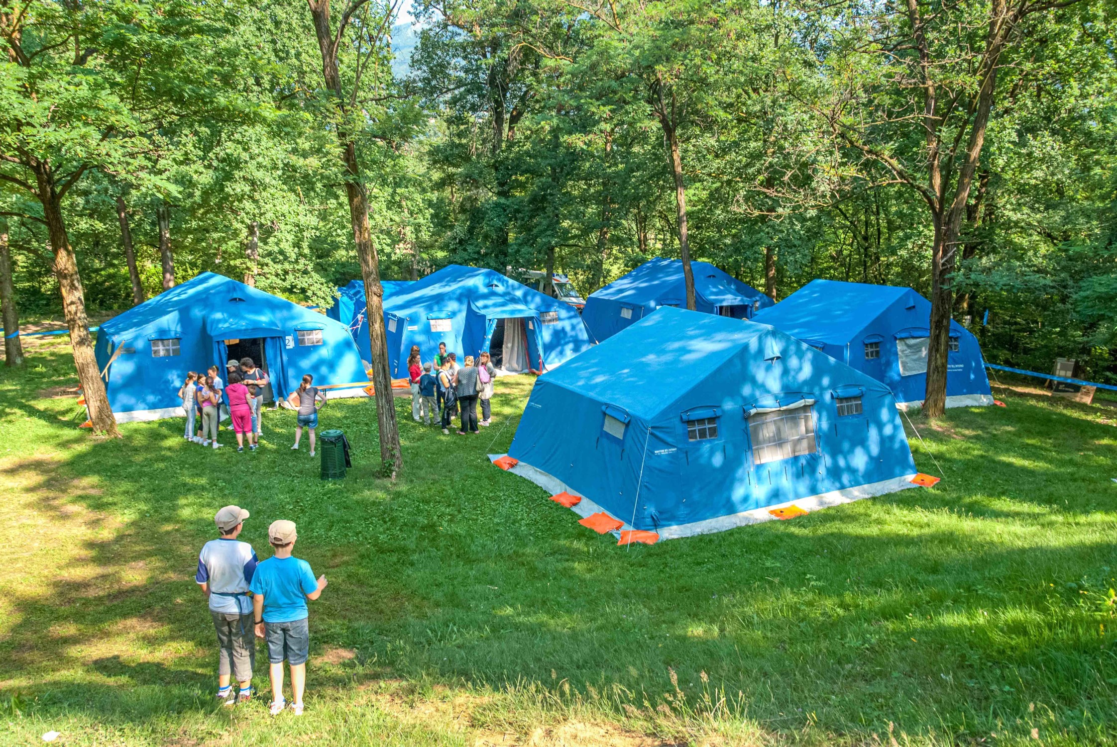 1ª edizione del campo scuola, 2011, Parco del Roccolone